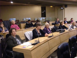 Le 10 octobre 2011 au Conseil général de l’Isère « Parité et politique »