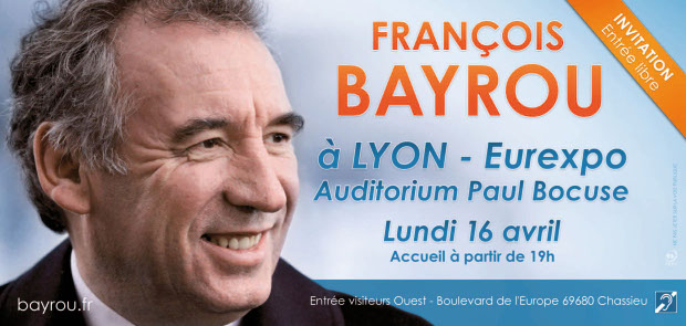 François Bayrou à Lyon